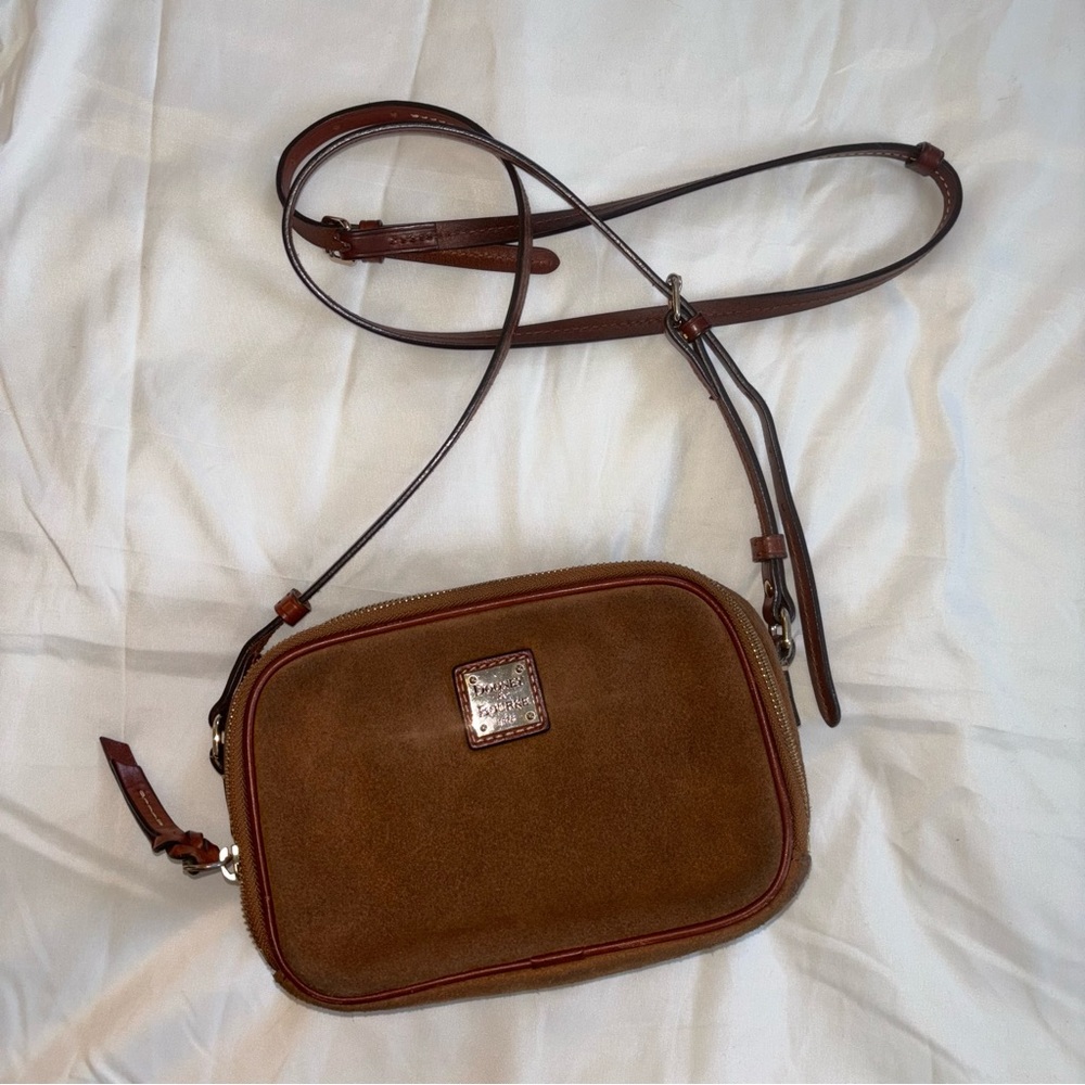 D&B Suede/Leather Crossbody